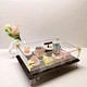 acrylic rectangle food tray