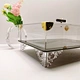 acrylic rectangle food tray